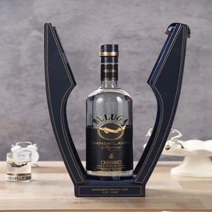 俄罗斯原装白鲸牌伏特加鲟鱼高档白酒礼品BELUGA VODKA礼盒特产