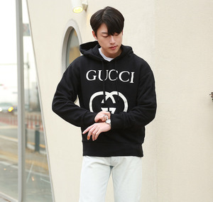 gucci卫衣连帽男