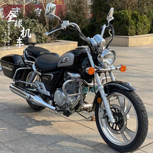 新款铃木悦酷gz150美式巡航风暴太子复古进口gn250燃油代步摩托车