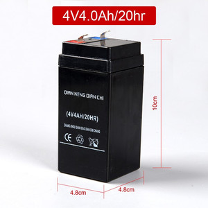 正品4v4ah台称4v电池电子秤蓄电池4V4AH电瓶6V4.5电子称电池包邮