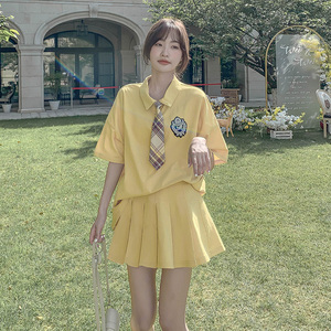 jk制服原创黄色