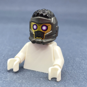 lego乐高 新款 零配件 超英 星爵头盔头发 80801pb01 人仔