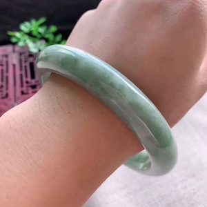 翡翠豆种手镯