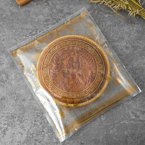 大号月饼包装袋一斤装尼龙真空袋 2斤广式机封袋500g家用盒内底托