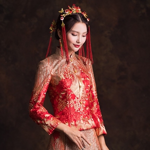 秀和服新娘绿色