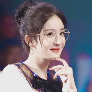 杨幂明星同款眼镜防蓝光金丝细边轻框女士素颜装饰个性时尚配近视
