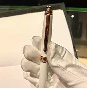 德国montblanc/万宝龙钢笔大班勃朗峰白色女士墨水笔 106844 联保