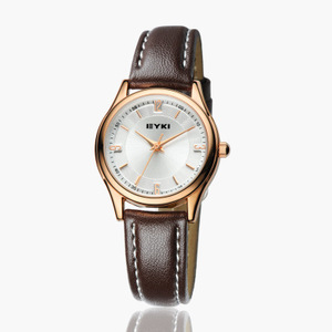 艾奇eyki手表女表女士手表女表学生韩版潮流时尚皮带石英表