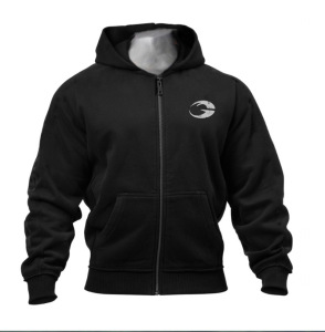 美式卫衣男健身兄弟连帽拉链运动街头复古外套秋冬款开衫跑步衣服