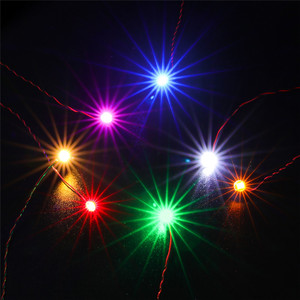 适用乐高积木diy灯饰七彩零件自闪灯粒led灯扩展板插座电池盒灯珠