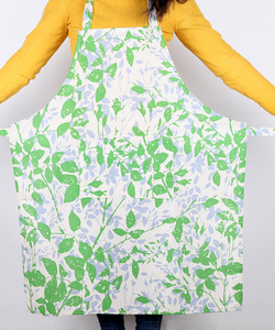 威海外贸推荐尾货男女通用棉麻亲肤舒适软料小清新家庭清洁花围裙