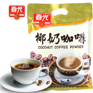 海南特产 春光椰奶咖啡360g袋 三合一速溶椰香浓郁海南咖啡下午茶