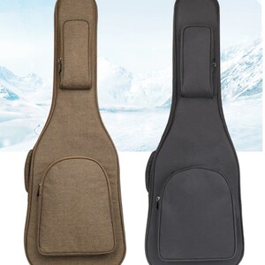加厚电吉他琴包个性摇滚防水防护男女常规通用可双肩手提琴盒袋套