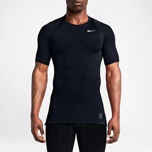 Nike/耐克紧身衣pro弹力短袖篮球跑步训练T恤运动速干透气健身衣
