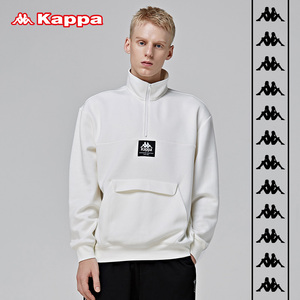 预kappa卡帕男运动卫衣高领休闲针织方标2018新款|k0