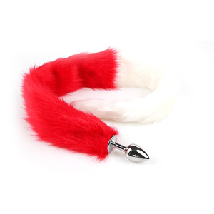 狐狸尾巴后庭金属肛门塞自慰器sm另类狗尾巴成人情趣性用品男女用