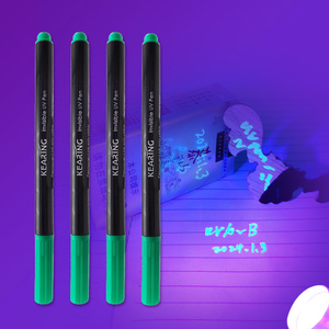 科灵隐形记号笔紫光灯照笔紫外线UV荧光笔油性防擦烟酒防伪暗记笔