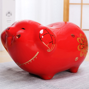 招财猪摆件旺财