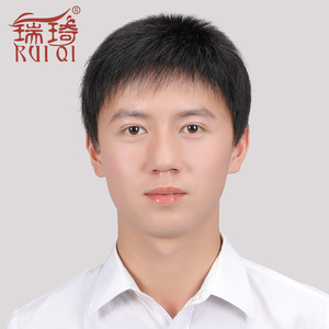 假发男毛寸短发韩版帅气中老年假发真人发丝平头寸头真发假发套