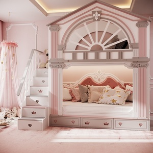 儿童别墅床城堡公主女生