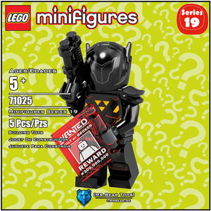 乐高lego 71025 人仔抽抽乐系列 第19季 11# 宇宙赏金猎人未拆封