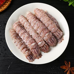 去壳皮皮虾熟冻肉爬虾肉虾爬子240g包邮海鲜濑尿虾虾姑肉新鲜无壳