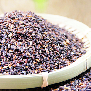 健农丰 无染色黑香米 粗粮养生粥黑色糙米500g