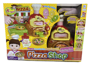 韩国原装正品kongsuni小豆子仿真披萨店 女孩过家家披萨玩具