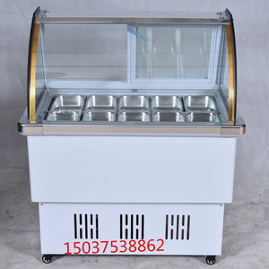 10盒冰粥柜冷藏钵钵鸡水果捞四果汤柜鸭脖展示保鲜熟食柜清补凉机