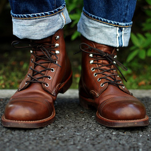 red wing 8111/3365红翼redwing经典美式休闲系带固特异工装靴