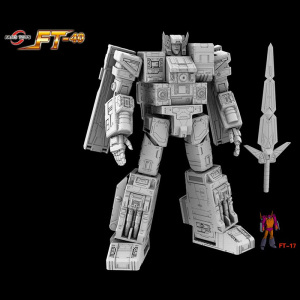 fans toys变形玩具金刚 第三方 ft-40a福特 ft40巨无霸 g1 ford