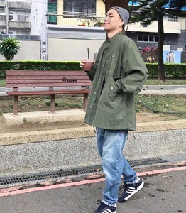 weslake dcdt 19awd51 军事风衣中长款夹克外套 西山彻非余文乐