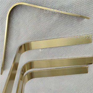 拉弯四分之一弧形不锈钢包边条吊顶半圆装饰线条背景墙圆弧收边条