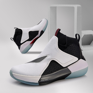 李宁篮球鞋驭帅12代男鞋秋冬减震耐磨防滑专业比赛运动鞋魔术贴