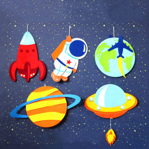 002人付款淘宝不织布手工贴画之恐龙世界 手工粘贴画 儿童画作业 a3