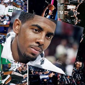 欧文海报篮球明星画报宿舍寝室墙贴纸壁纸柜子床头装饰画德鲁大叔