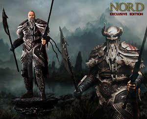 gaming heads 上古卷轴online-诺德人 nord 1:6宝丽石雕像