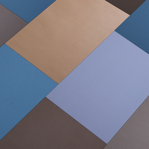 加厚皮革纹防水防油贴厨房灶台橱柜衣柜家具自粘翻新贴纸纯色墙纸