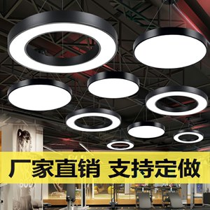 led复古铁艺工业风吊灯北欧创意个性餐厅简约办公室吊灯理发店灯