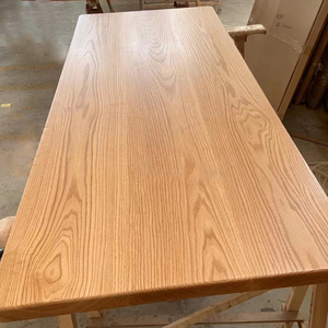 北美白蜡木实木桌面板材定制原木大板榆木橡木书桌吧台转角升降桌