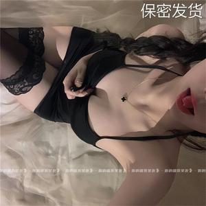 亮闪闪吊带拖尾连衣裙jk裙少女全套性感旗袍制服后妈包臀连身裙子