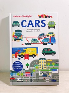 Ultimate Spotlight:Cars 交通工具 儿童翻翻机关操作绘本 STEM