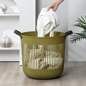 舍里创意北欧脏衣篮洗衣桶脏衣服收纳筐家用换洗脏衣篓塑料收纳桶