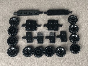 moc小颗粒积木 汽车 车子零配件 轮胎 轮轴 交通件 兼容得高品高