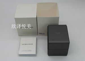 白色手表盒阿玛配件手表盒子高档全套表盒单个手表收纳盒包装盒子