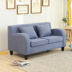 布艺沙发小户型双人经济型客厅服装店沙发组合北欧网红款小沙发