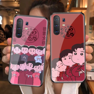 q版德云社合照适用于vivo所有型号x30 x27 iqoo全包玻璃手机壳23