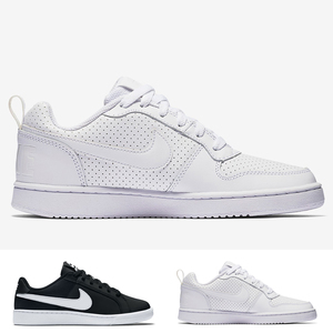 nike耐克 court borough low 女子经典低帮休闲小白鞋板鞋运动鞋