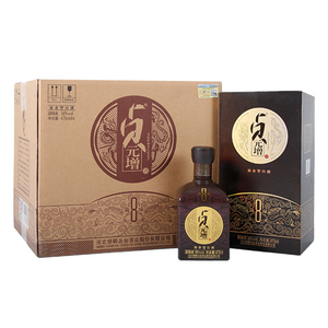 丛台酒38度贞元增陶坛8浓香商务宴请酒粮食酒邯郸特产酒整箱4瓶装