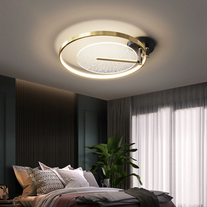 卧室灯2021年新款主卧房间灯具现代简约家用个性led吸顶灯轻奢